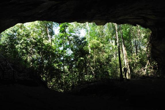 Aroe-Jari, a maior caverna de arenito do Brasil, na Chapada dos Guimarães, no Mato Grosso